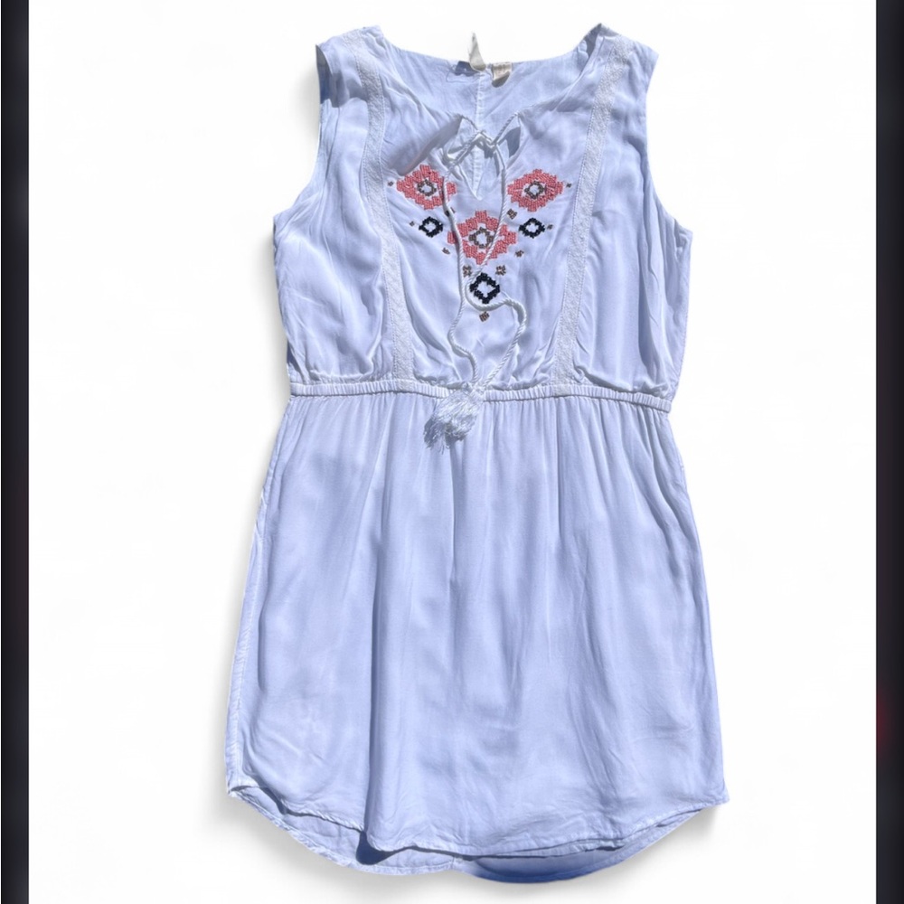 Anthropologie Kenji Embroidered Sleeveless Dress Size 10 - Picture 8 of 8